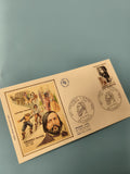 Enveloppe premier jour d?émission FDC Théophile Gautier illustrée France