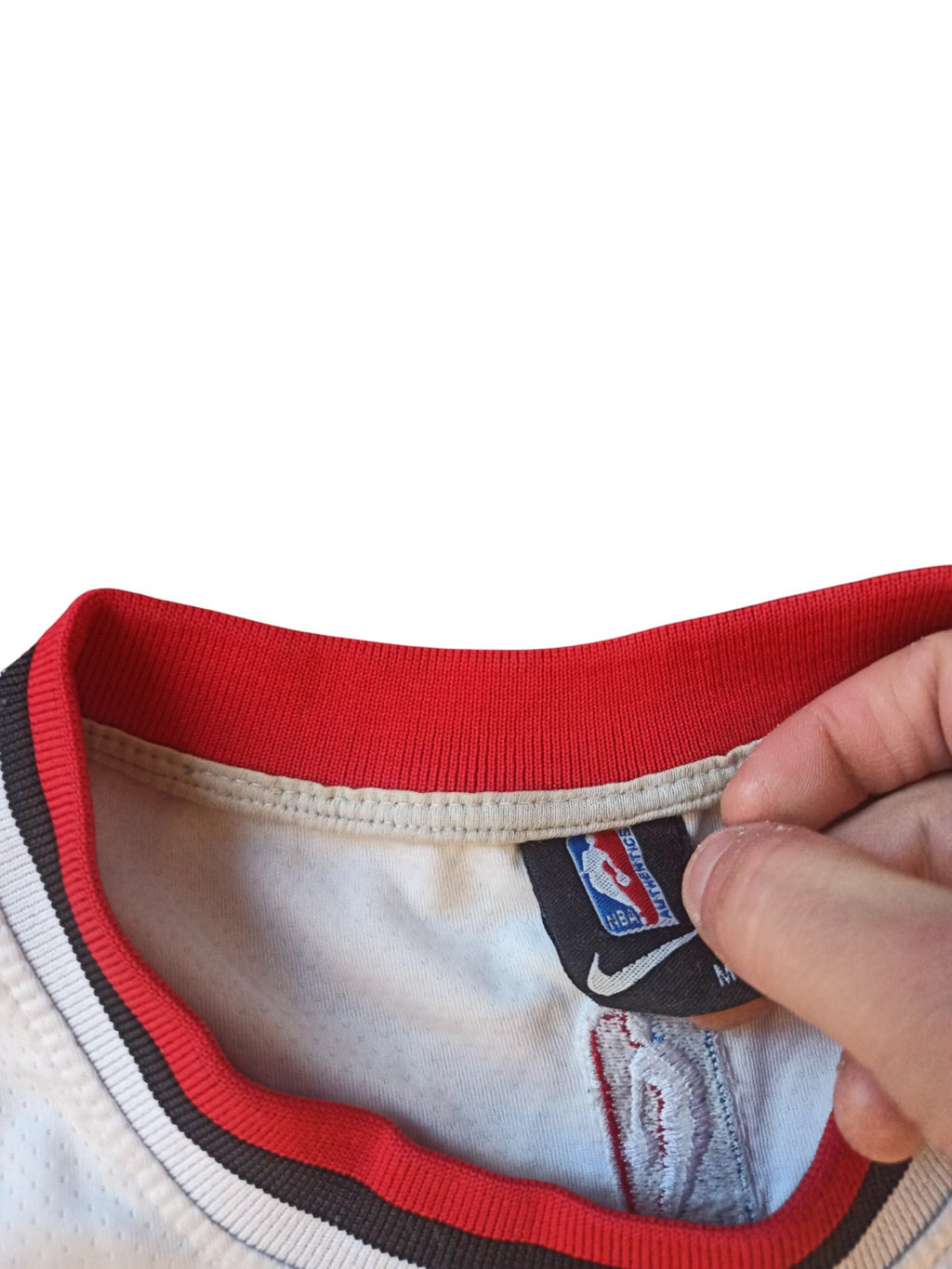Maillot Chicago Bulls Nike n°23 Jordan blanc taille M NBA basketball