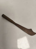 Coupe-papier ancien militaire WW1 gravé Souvenir de Ligne bois métal