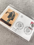 Lettre FDC Molière 1973 Tricentenaire Paris timbre 1,00 ancien philatélie