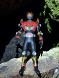 Figurine Kamen Rider Ryuki Bandai Japon noir rouge articulée tokusatsu