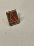 Pin's ancien rétro Andrety vintage pour collectionneur objet publicitaire rare