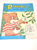 Livre vintage Riquiqui Les Belles Images ancien journal illustré pour collection