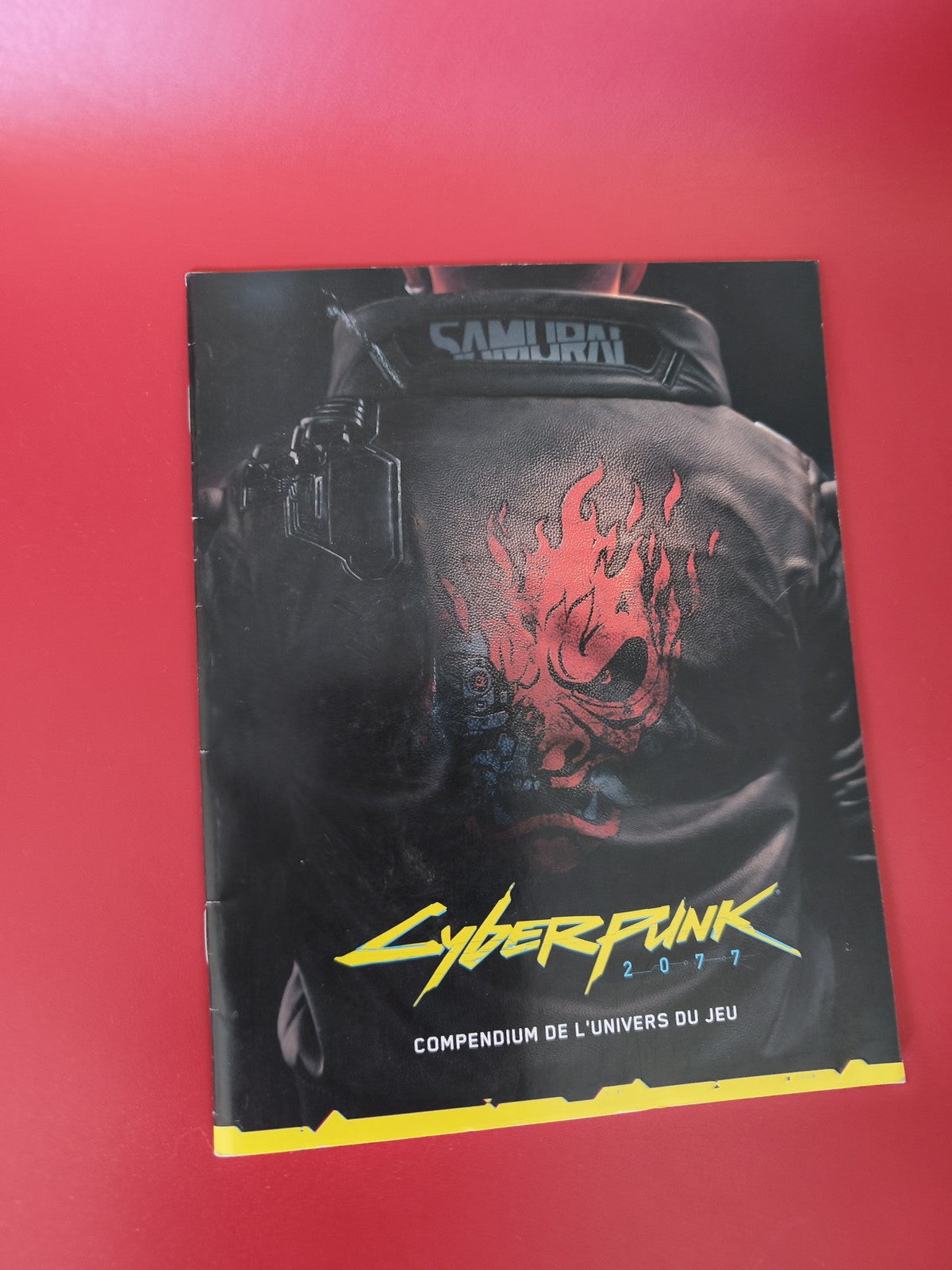 Notice originale Cyberpunk pour jeu PlayStation, manuel seul, version française