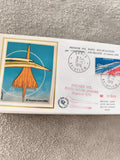 Lettre Premier Jour Concorde Paris Rio 1976 Air France philatélie aviation FDC