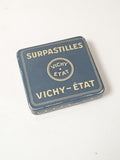 Petite boîte publicitaire ancienne Vichy rétro, collection vintage déco rare