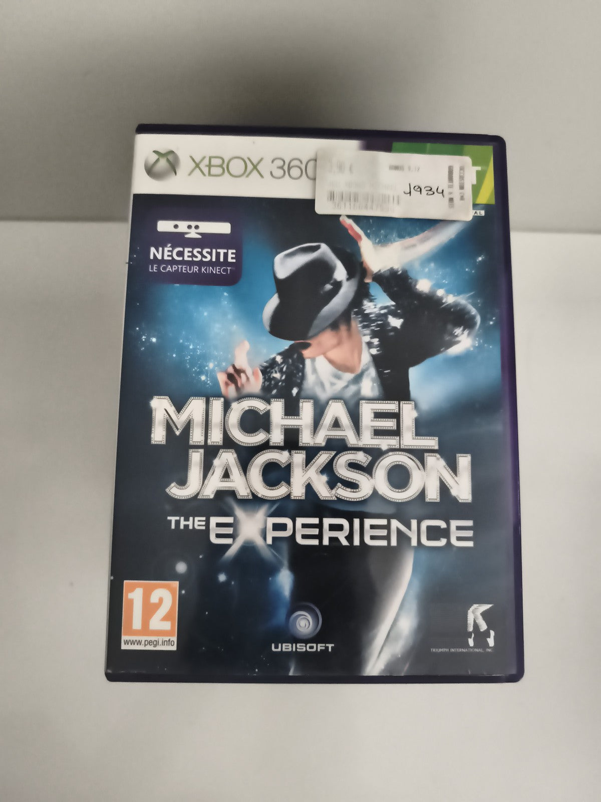 Jeu Xbox 360 Michael Jackson The Experience Kinect Ubisoft