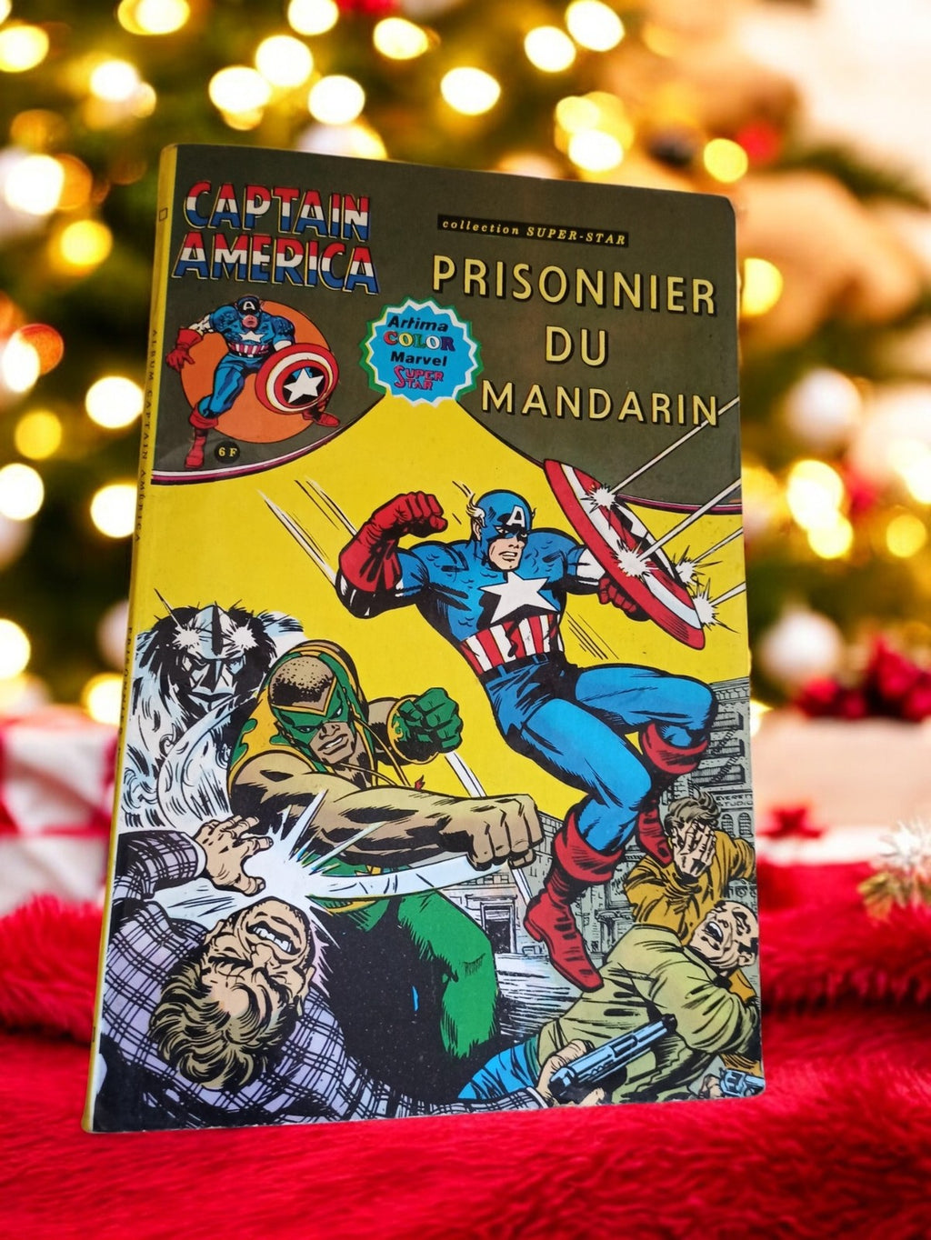 Comics Captain America Prisonnier du Mandarin Arédit Artima Marvel