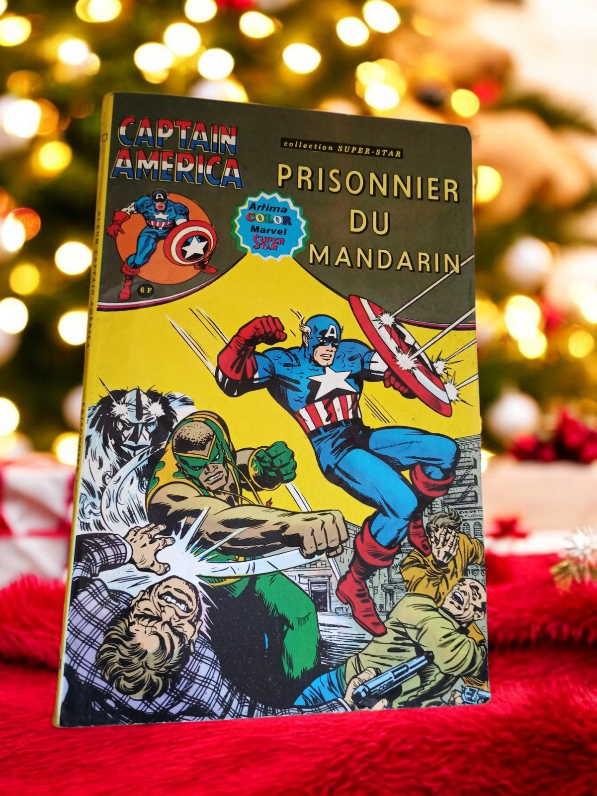 Comics Captain America Prisonnier du Mandarin Arédit Artima Marvel