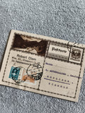 Carte postale Autriche Tirol Pasnauntal timbres affranchis philatélie