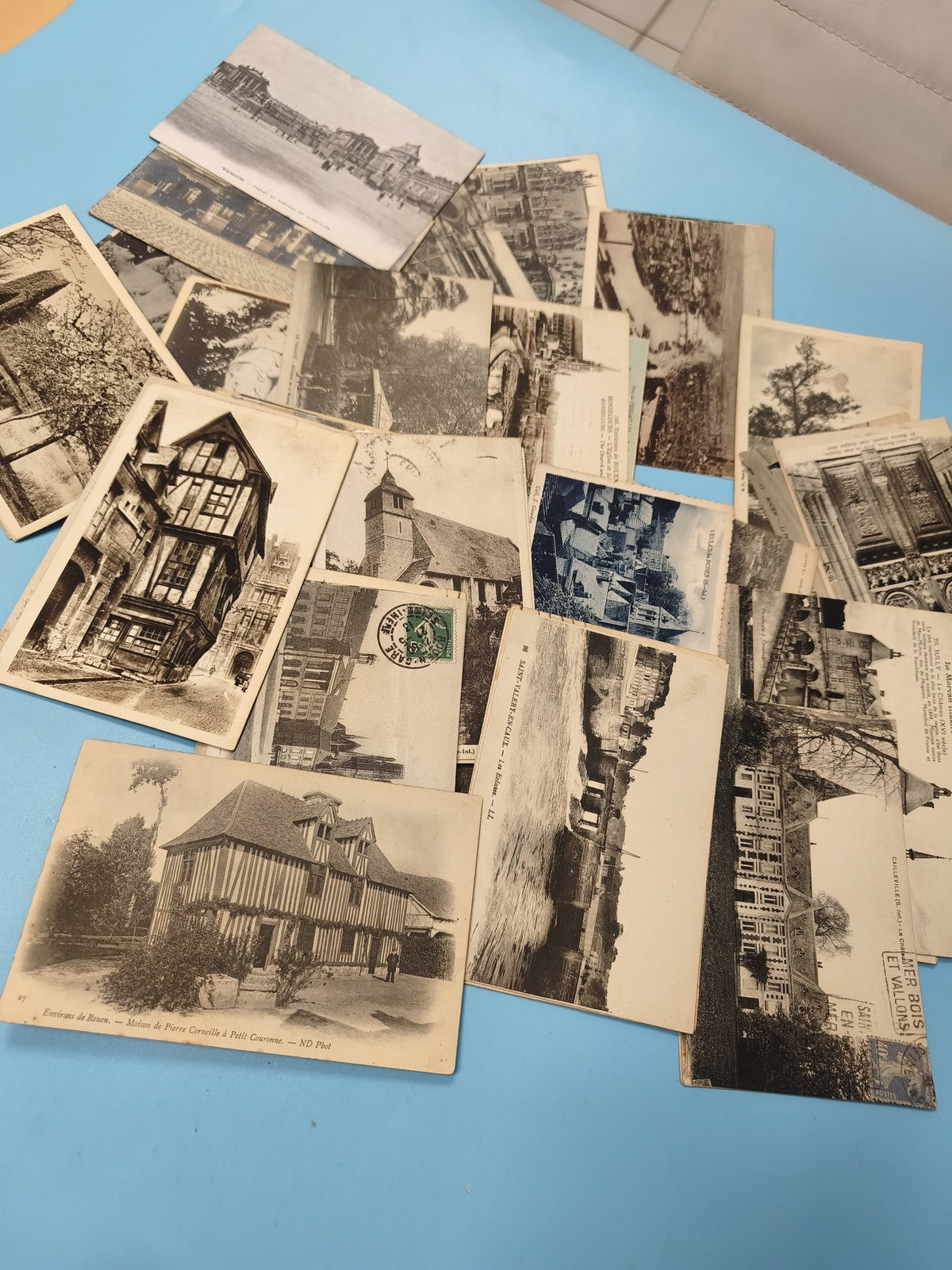 Lot cartes postales anciennes CPA divers lieux France vintage collection (Ref 7)
