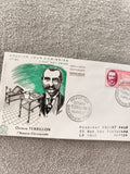 Enveloppe 1er jour Octave Terrillon 1957, asepsie chirurgicale, philatélie ancie