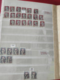 Lot de timbres Marianne de Decaris et Cocteau oblitérés, France, rouges et bleus