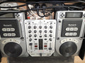 Table de mixage Behringer VMX-200 XPO et Numark DJ Console audio professionnelle