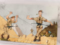 Carte postale ancienne militaire humoristique J. Mazzelle armée jeep