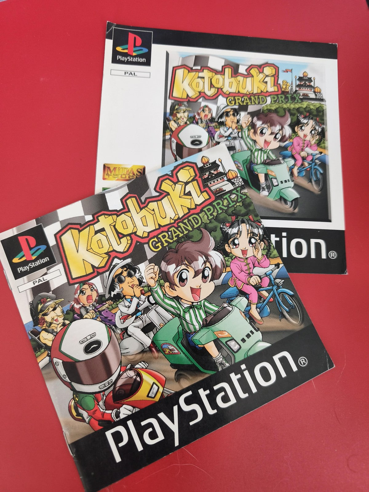 Notice originale pour jeu PS1 Kotobuki - Manuel PlayStation authentique