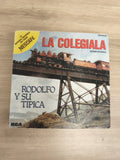 Vinyle 45T La Colegiala Rodolfo Y Su Tipica Nescafé RCA pochette train