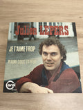 Vinyle 45 tours Julien Lepers Je t?aime trop / Pleure sous la pluie pochette Car