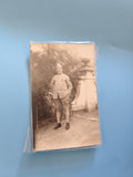 Carte postale ancienne militaire vintage collection rétro soldat armée WW1