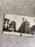 CPA Valence Rue des Alpes café immeubles lampadaire photo ancienne