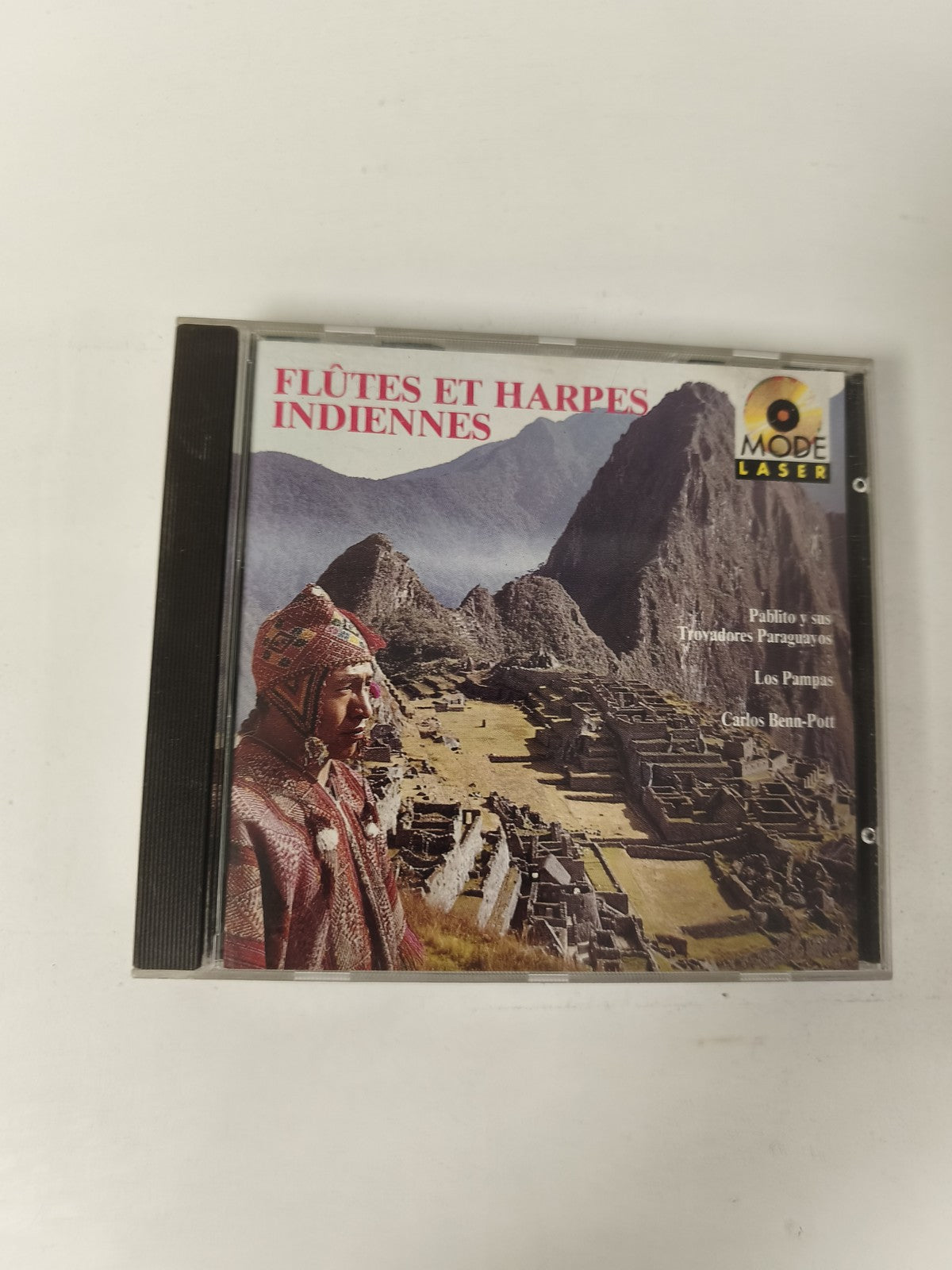 CD Flûtes et Harpes Indiennes Mode Laser musique traditionnelle Amérique du Sud