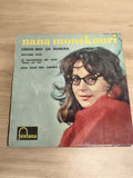 45T Nana Mouskouri Crois-moi ça durera Fontana pochette photo rouge