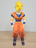 Figurine rétro Goku Super Saiyan Dragon Ball Z 40cm ancien modèle collection vin