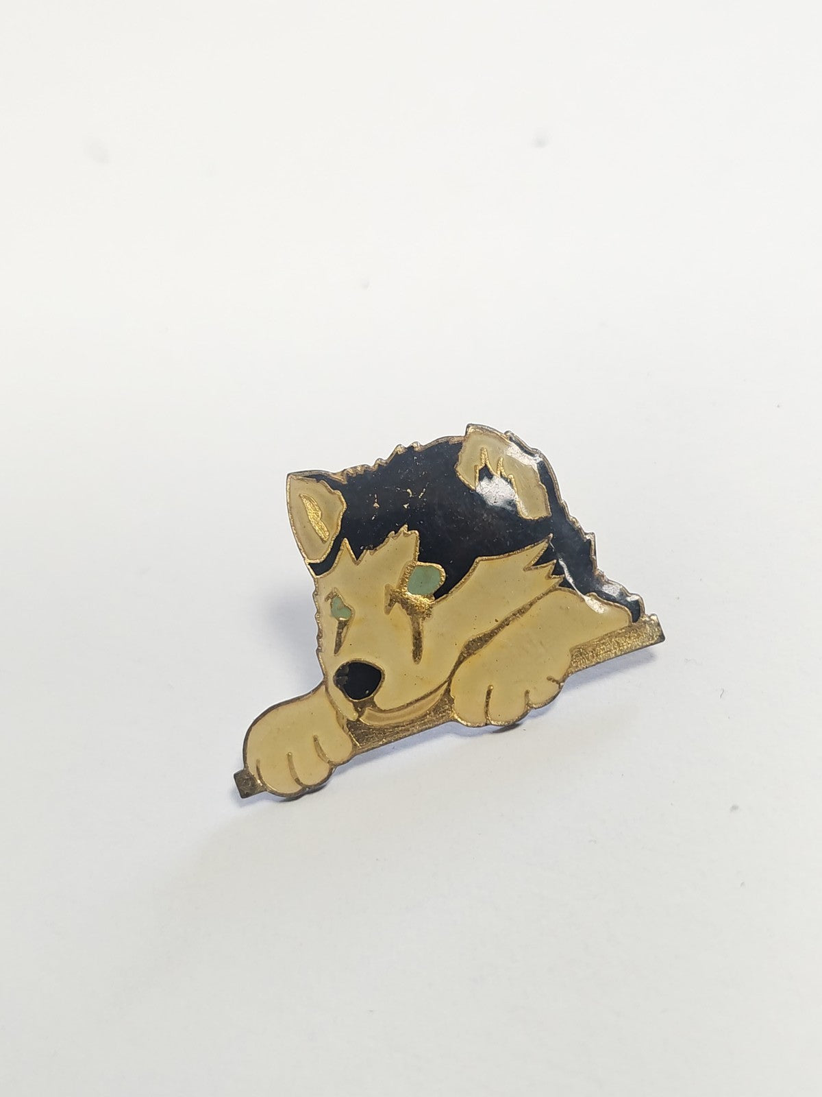 Pin's ancien chien vintage rétro ? Badge collection animalier pour amateur canin
