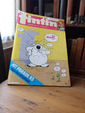 Magazine Tintin vintage 1985 – Hit Parade 85, édition rare, couverture Dupa