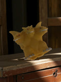 Figurine Godzilla King Ghidorah soft vinyl jaune, marionnette doigt kaiju
