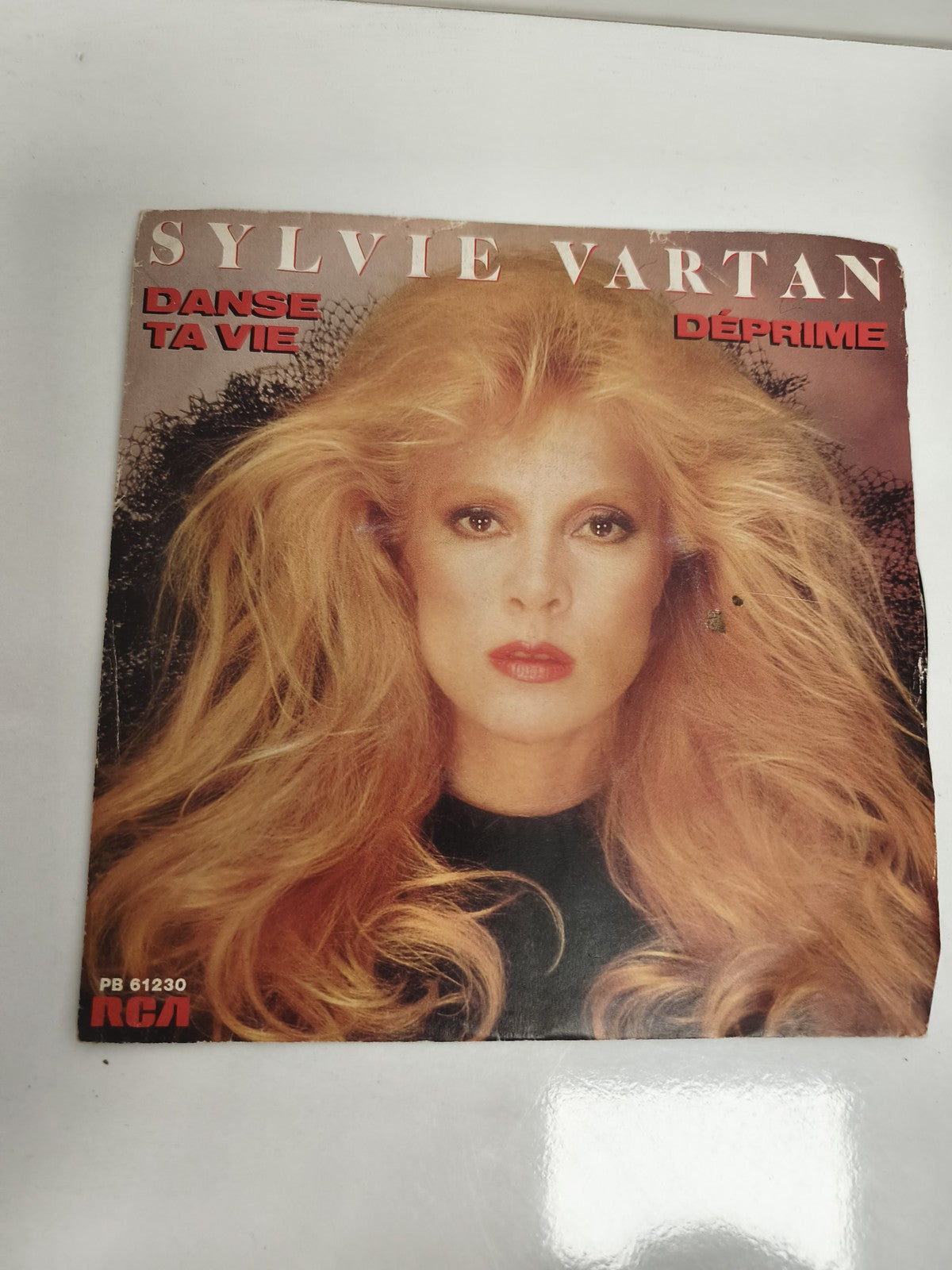 Vinyle 45 tours Sylvie Vartan Danse ta vie Déprime RCA PB61230 pochette