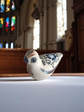 Oiseau en céramique folk art mexicain peint main vintage années 80 déco