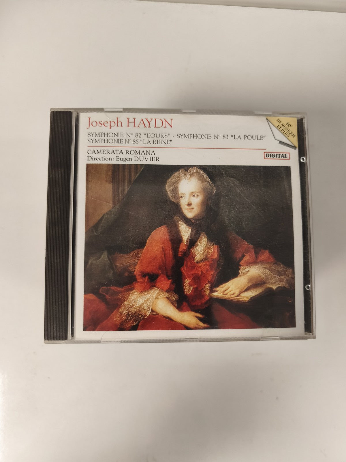 CD Joseph Haydn Symphonies 82 83 85 Camerata Romana Direction Eugen Duvier