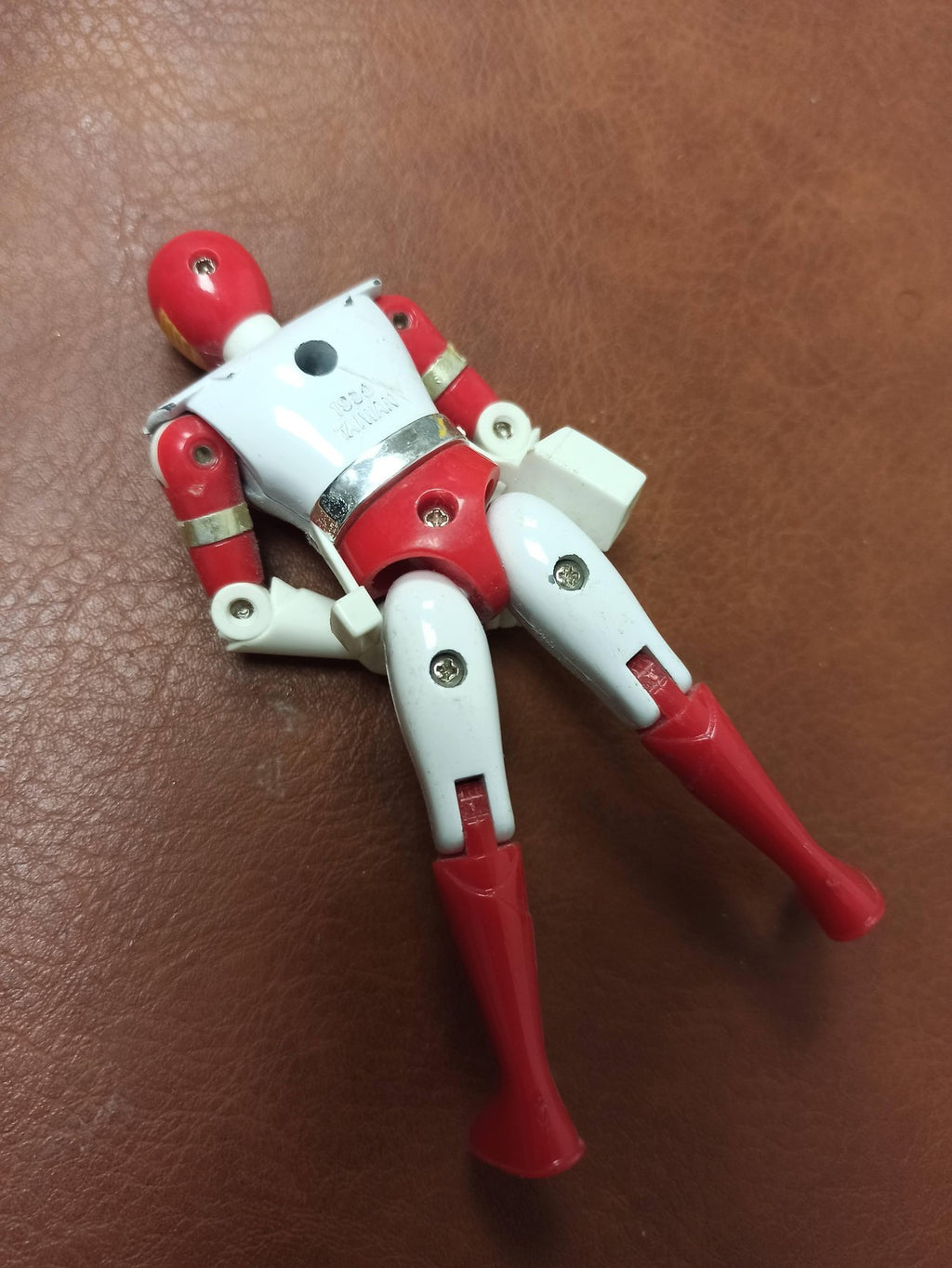 Figurine vintage Jetman Red Hawk Bandai 1990 jouet ancien Bioman sentai