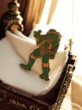 Pin's vintage Tortues Ninja TMNT - Accessoire rétro des années 90