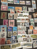 Lot timbres Asie oblitérés Chine Corée Vietnam Japon thématiques paysages