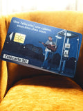 Carte téléphonique Télécarte 50 unités vintage rétro pub cabine France