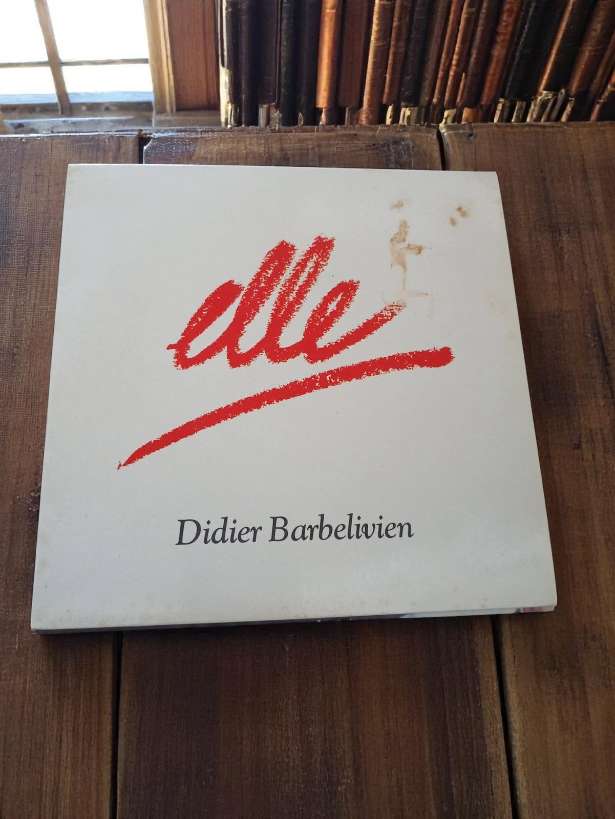 Vinyle 45 tours Didier Barbelivien "Elle" vintage pochette d'origine