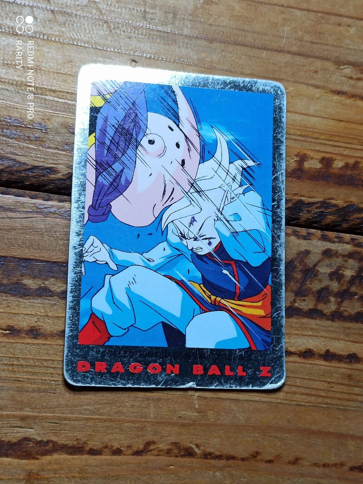 Carte Dragon Ball Z vintage brillante, Série 1, rétro rare, Goku vs Boo