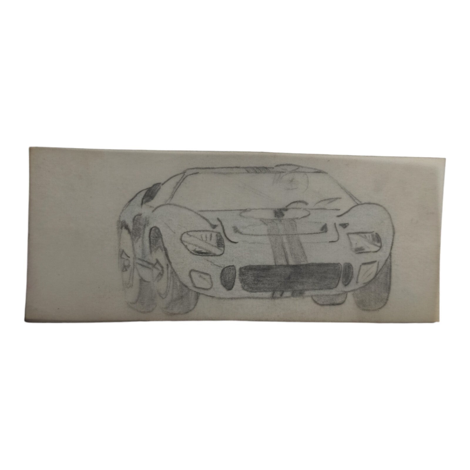 Dessin original voiture sport calque Dinky Toys Scalextric vintage rare 10 cm