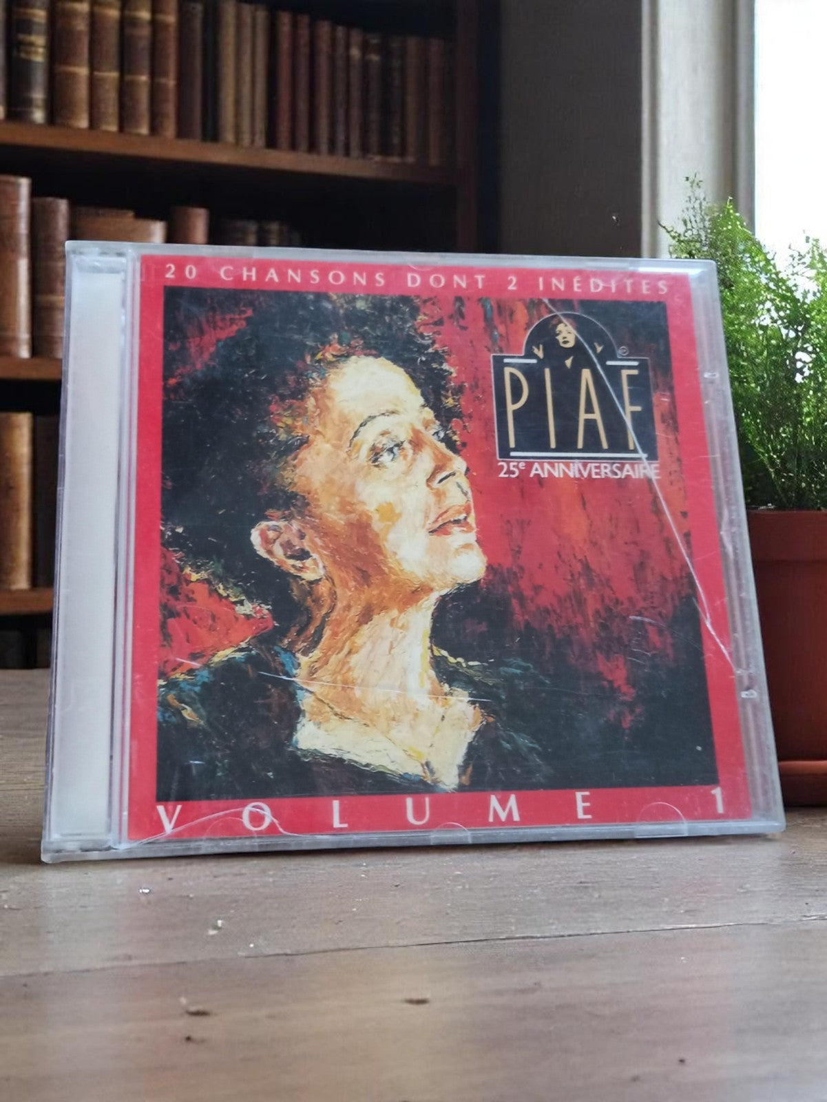 CD Piaf 25e Anniversaire Volume 1 – 20 Chansons Inédites Vintage Musique