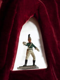 Figurine soldat ancien Kiralu vintage, statuette rétro uniforme vert