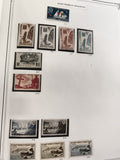 Timbres anciens Saint-Pierre-et-Miquelon France Libre RF variétés couleurs phila