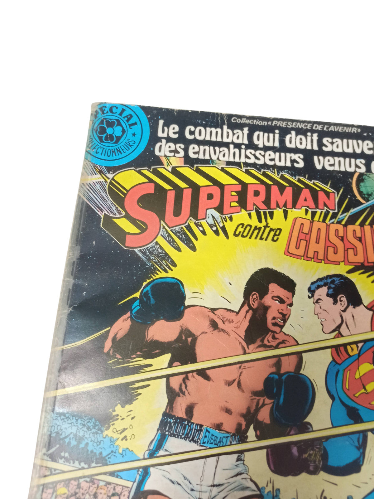 Rare comic Superman contre Cassius Clay