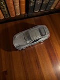 Voiture miniature Majorette vintage grise en l'état, modèle citadine, jouet anci