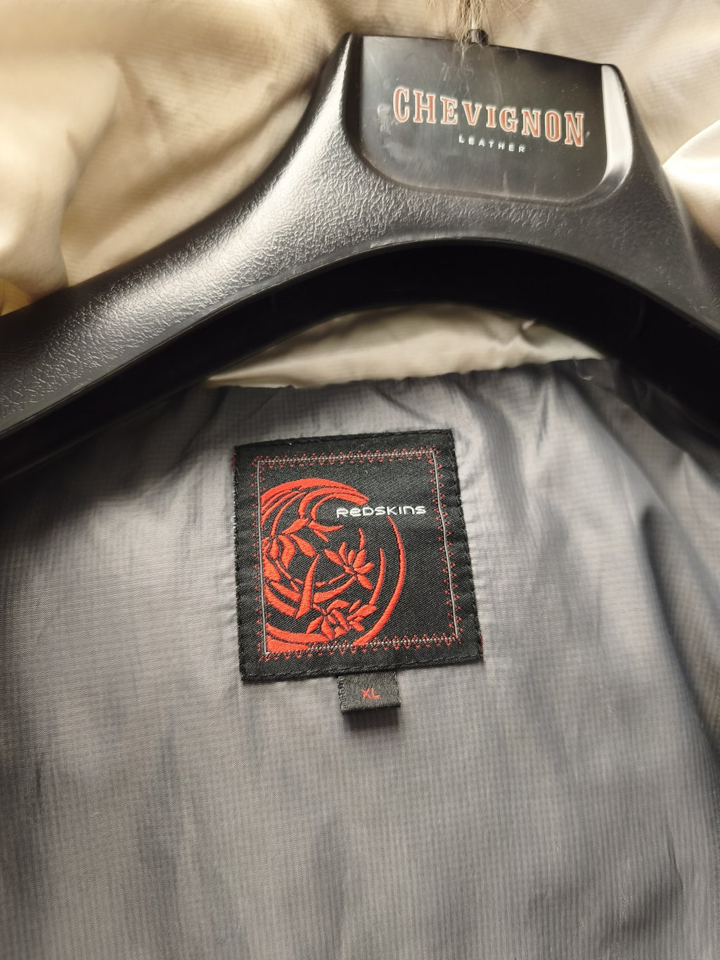 Blouson veste femme Redskins XL, manteau mi-saison élégant, vêtement d'occasion
