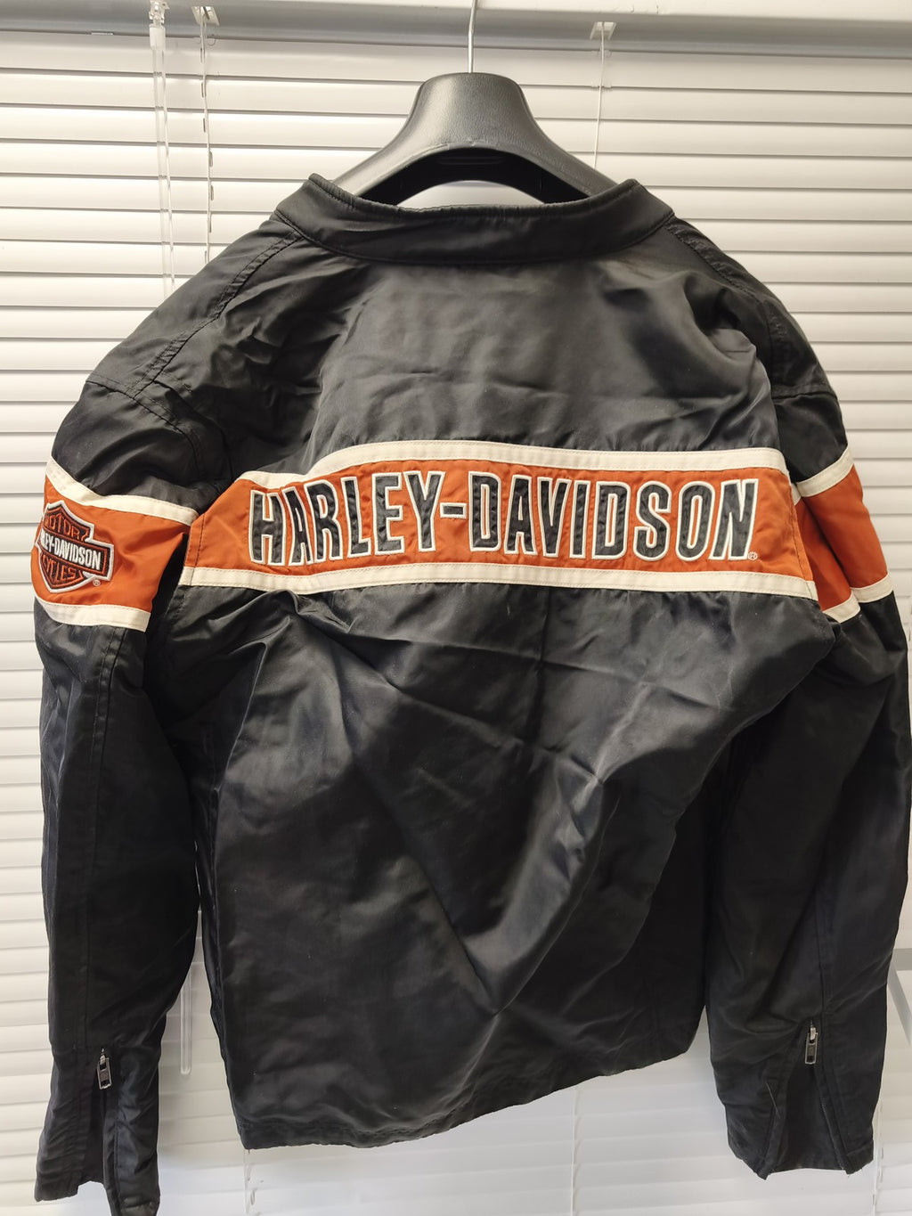 Blouson vintage homme Harley Davidson M, veste ancienne collection rétro moto