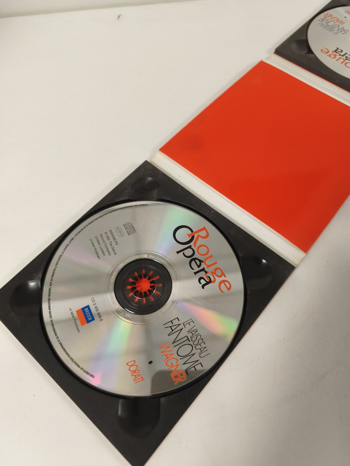 CD Rouge Opéra Le Vaisseau Fantôme Wagner Dorati avec boîtier rouge