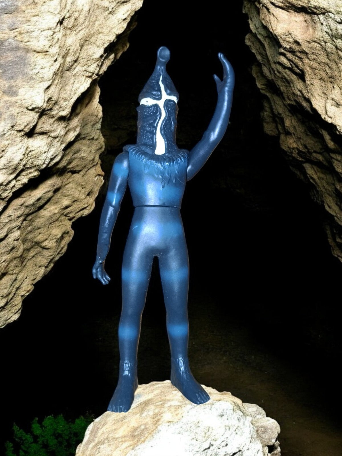 Figurine Ultraman Kemur Phantom bleue ? série Hero Japan, monstre kaiju