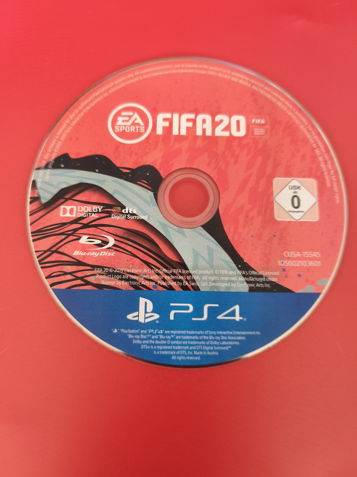 Jeu PS4 Fifa 20 ? Disque seul pour PlayStation 4, version d?occasion authentique